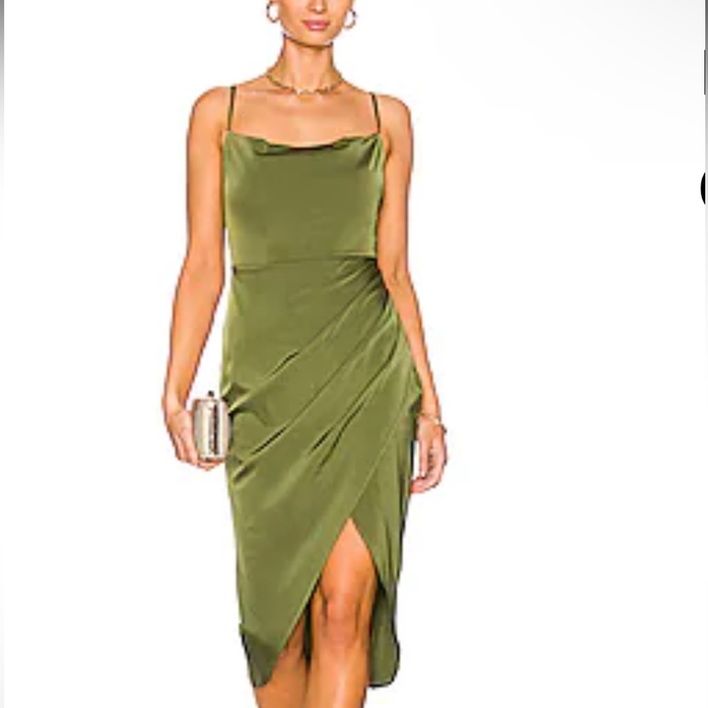 Revolve Adonia Wrap Midi Dress More To Come